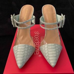 NWT Mint Mules